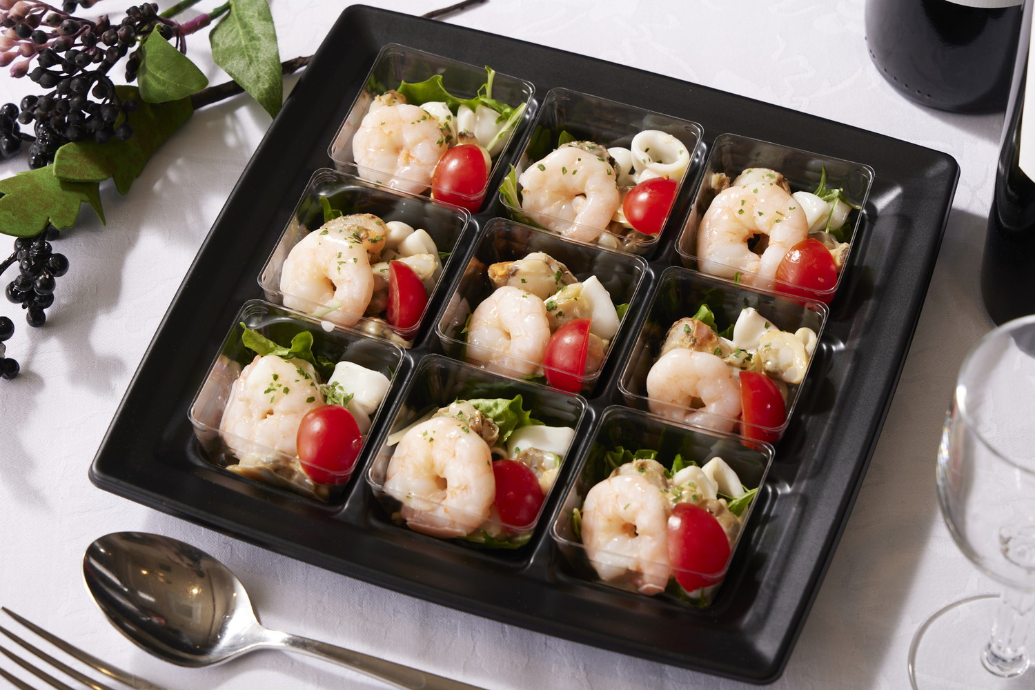 魚介のシェリービネガーカクテル