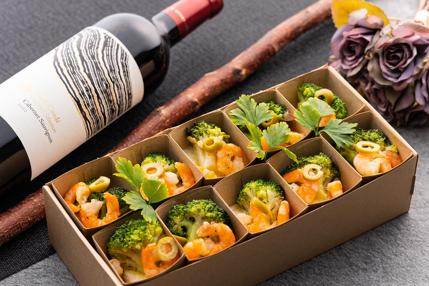 海老のアヒージョ