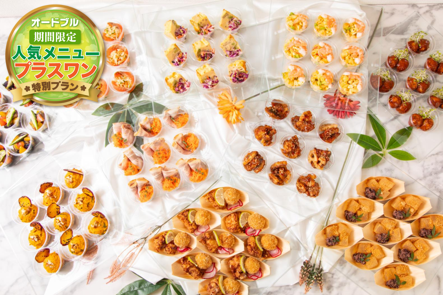 【春の期間限定プラスワン】全11品・こめのはな　華プラン画像0