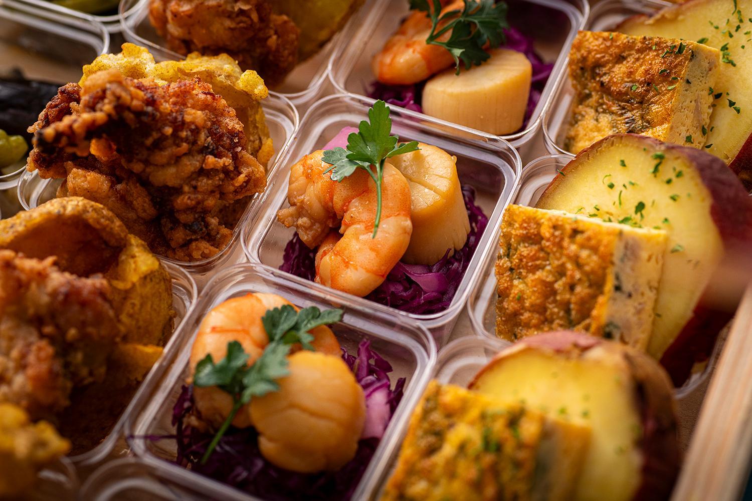 ・海老とホタテのマリネ