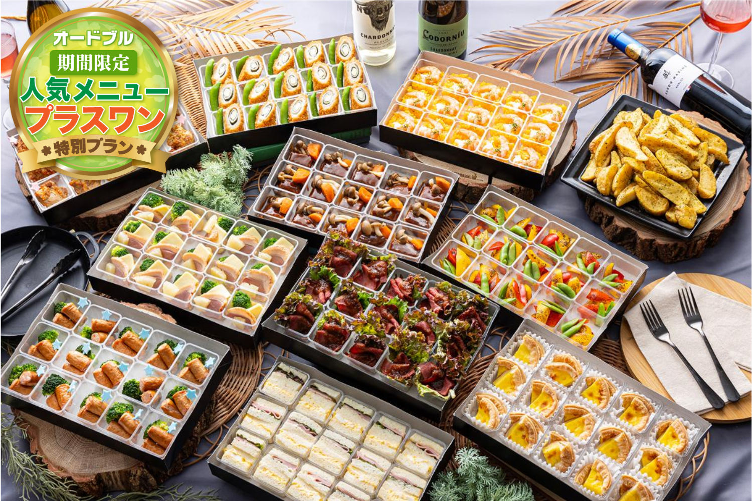 盛り付けイメージ（6～15名様分)