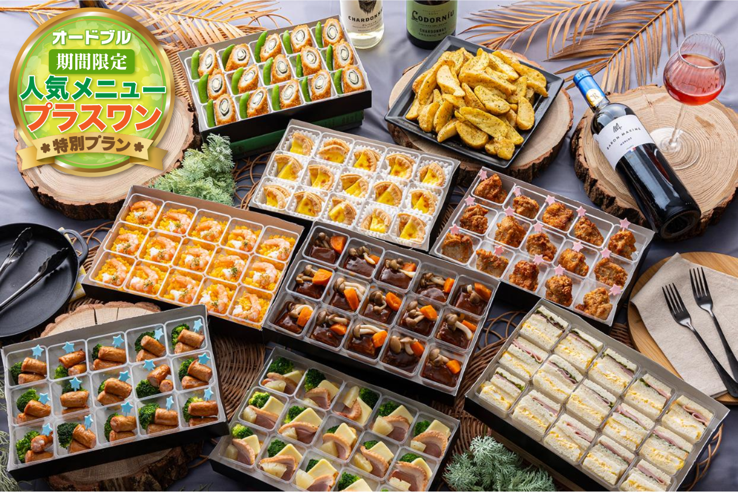 盛り付けイメージ（6～15名様分)