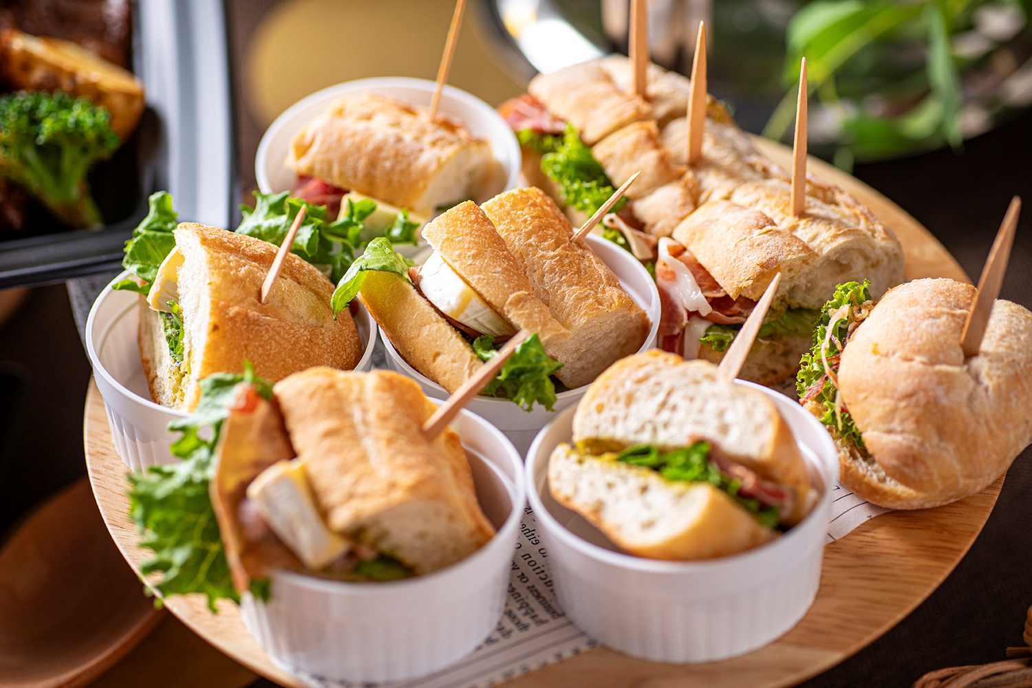 カマンベールチーズサンド(上記商品は半数分となります)