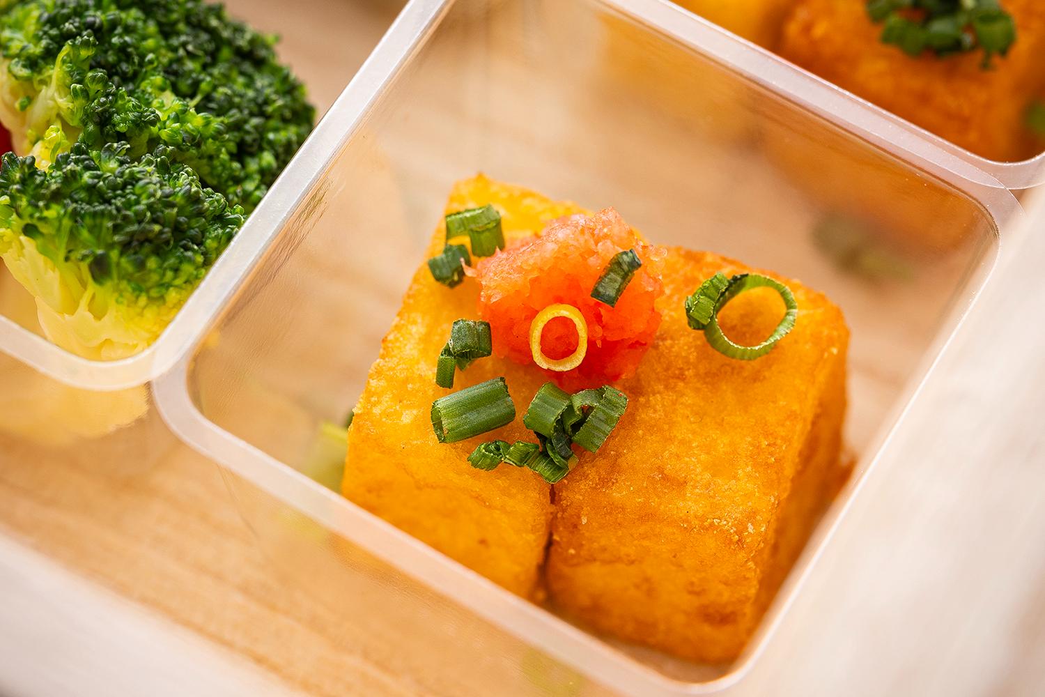 揚げ出し豆腐〜燻製風味〜