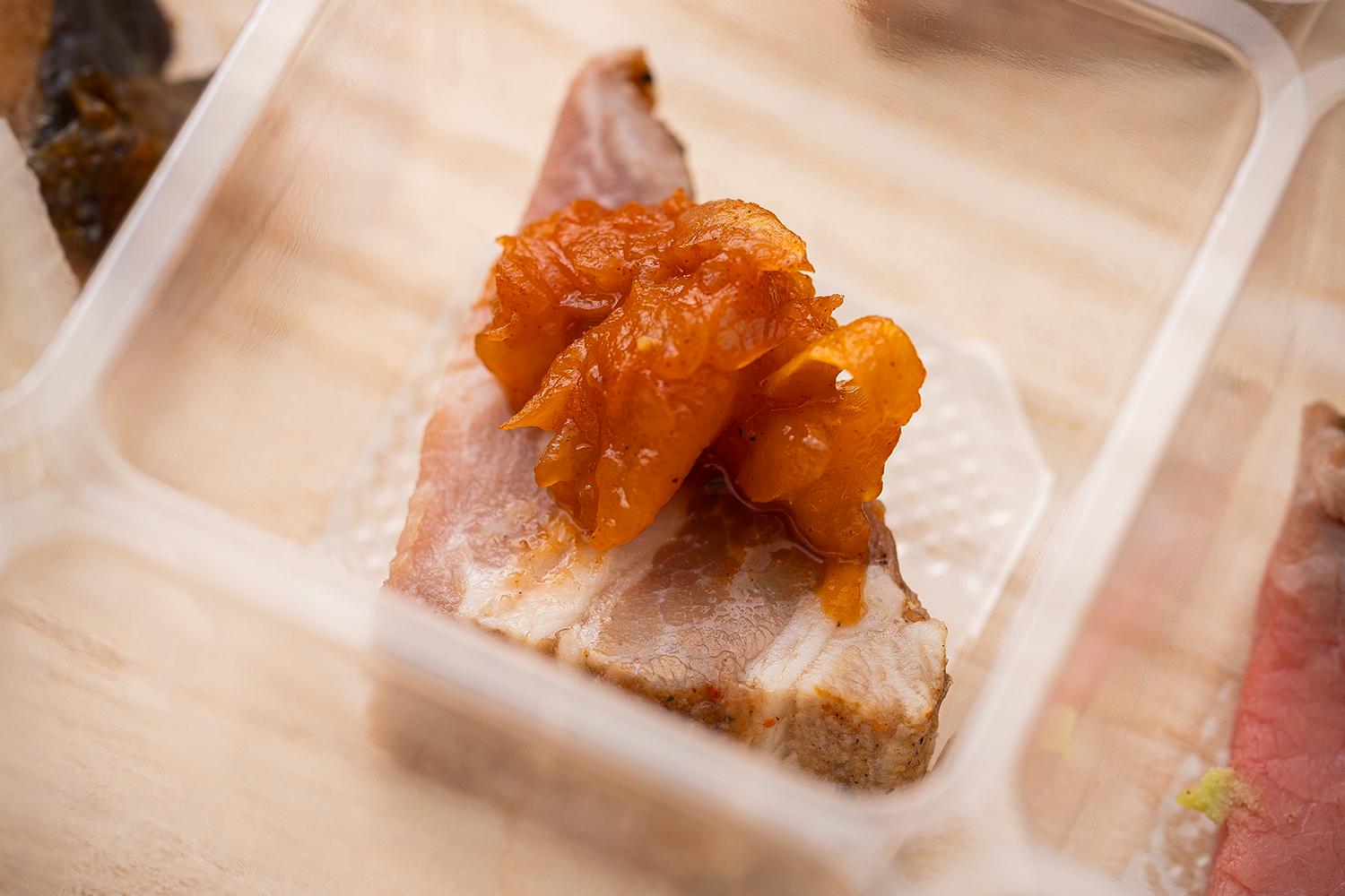 ローストポーク〜アップルソースかけ〜