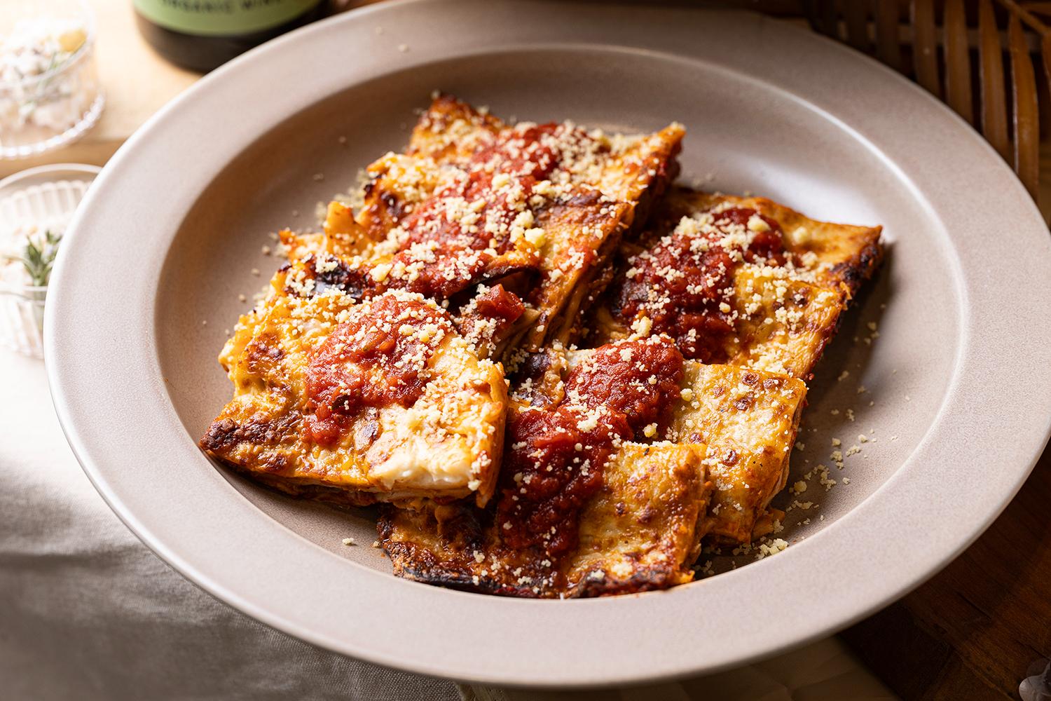 トマトソースラザニア～たっぷりチーズ～