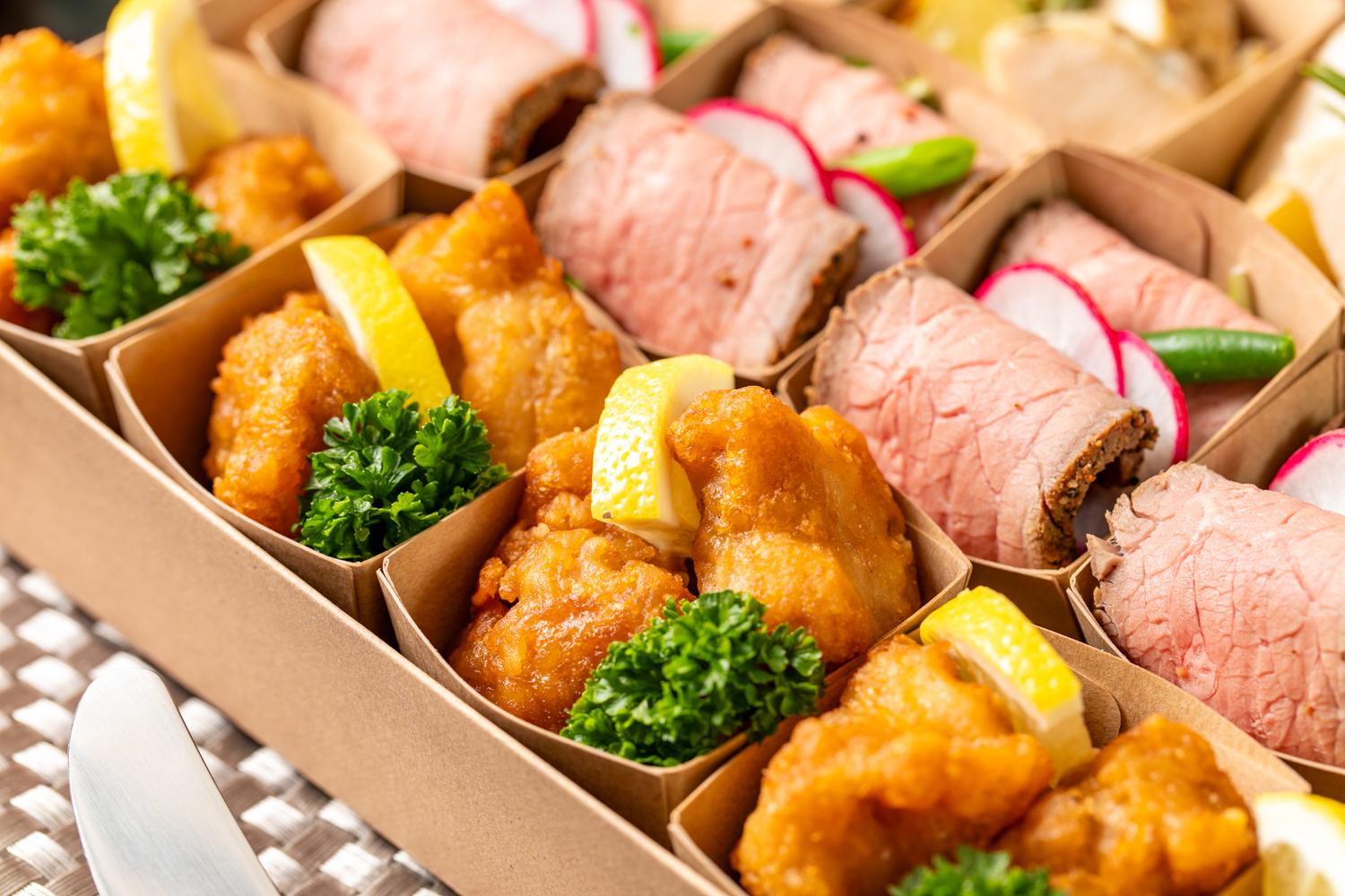 【春の期間限定プラスワン】【お届けのみ】全14品・自家製ローストビーフ・海の幸のパエリア付プラチナムオードブル画像3