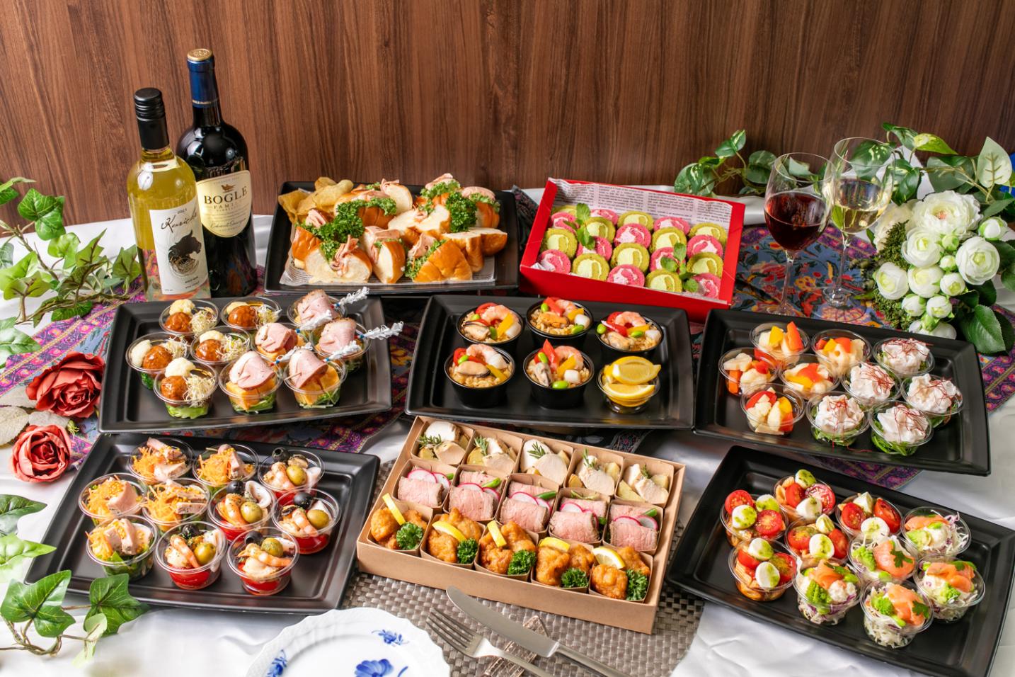 【春の期間限定プラスワン】【お届けのみ】全14品・自家製ローストビーフ・海の幸のパエリア付プラチナムオードブル画像16