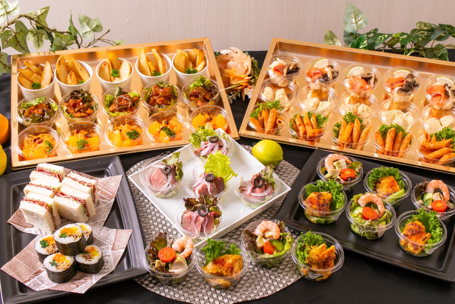 全体のイメージ写真です（5名様分）