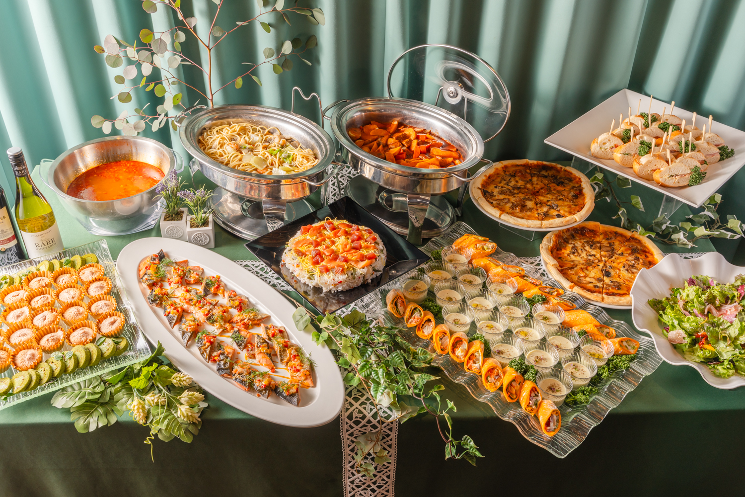 【春の期間限定20％割引￥5,500→￥4,400】ラ・ペ 春満開ケータリングプラン画像1