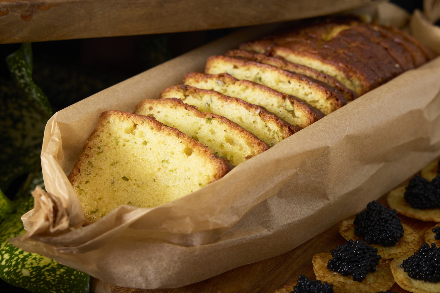 ホワイトチョコとピスタチオのパウンドケーキ