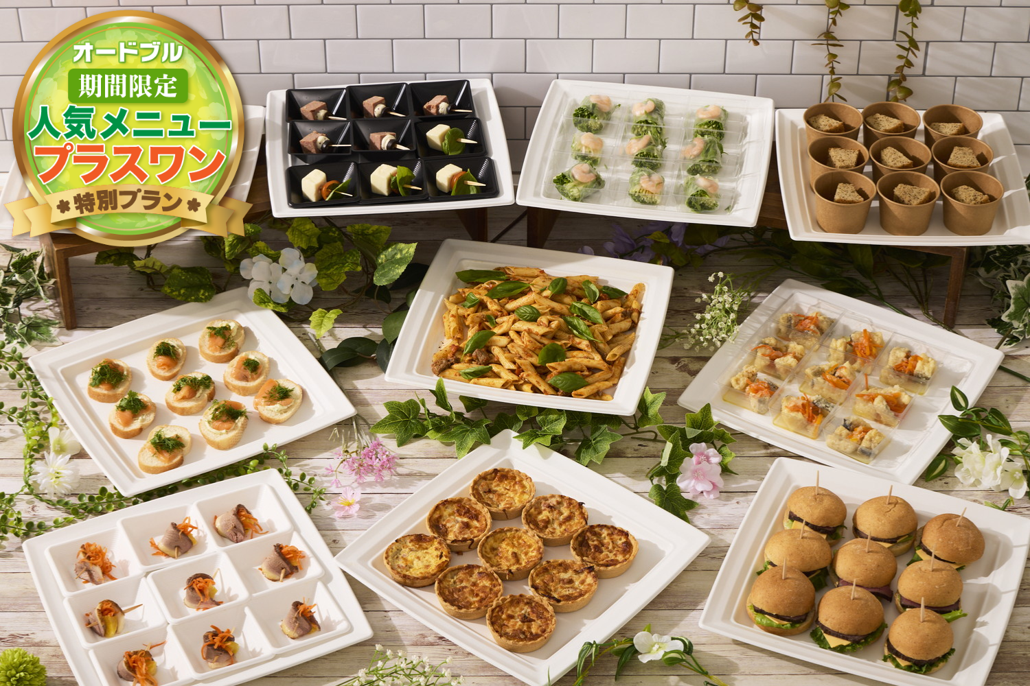 【春の期間限定プラスワン】WARM PLAN【11品目＋1品】画像0