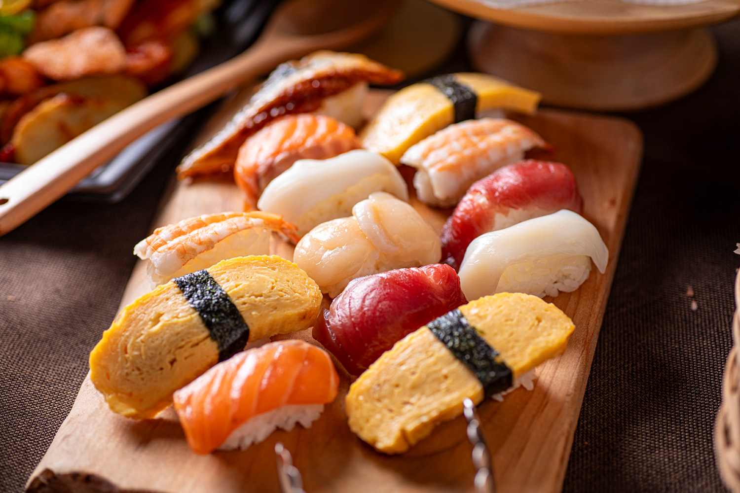 職人の握り寿司(開催時は寿司桶でお持ちします)
