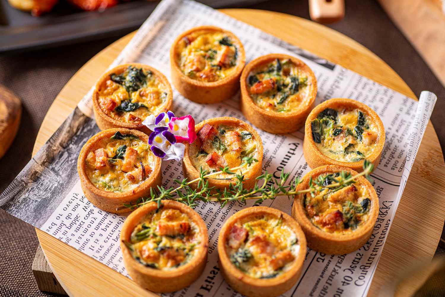 季節のキッシュ