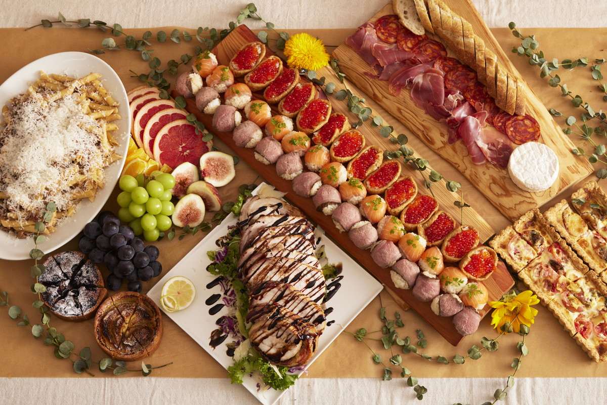 15名様の盛り付けイメージ