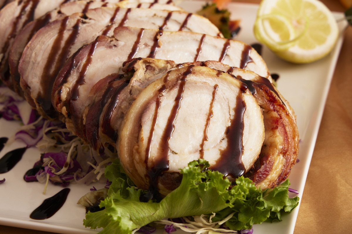 黒豚のポルケッタ