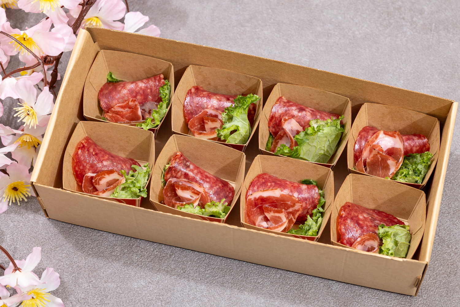 【春の期間限定プラスワン】小分けブッフェ　カジュアル 全6品＋1品画像2