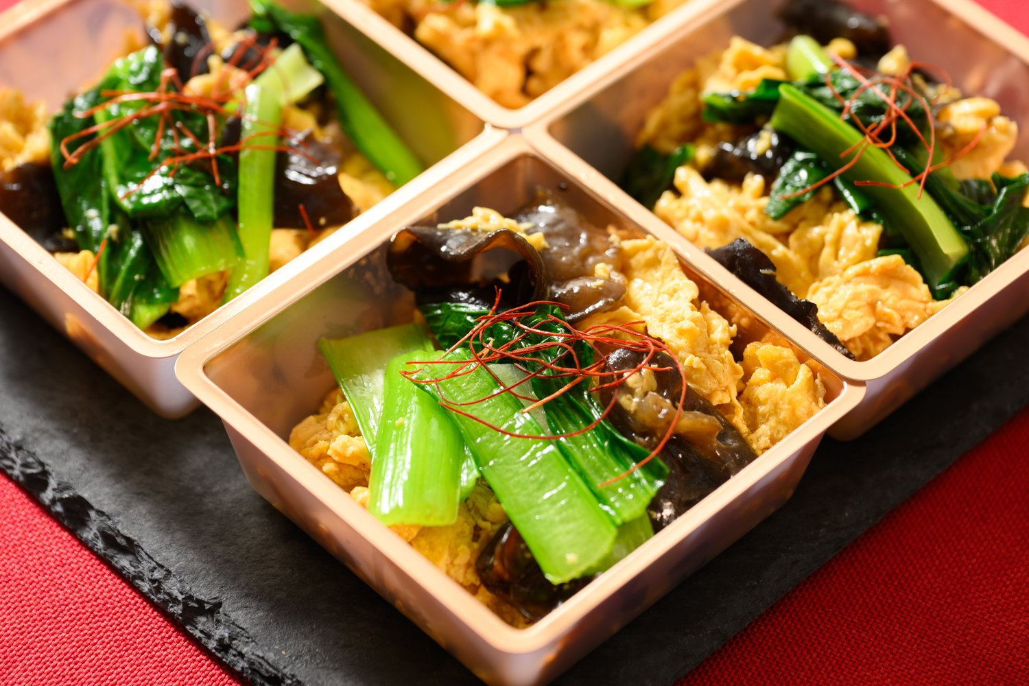 卵とキクラゲの田舎炒め