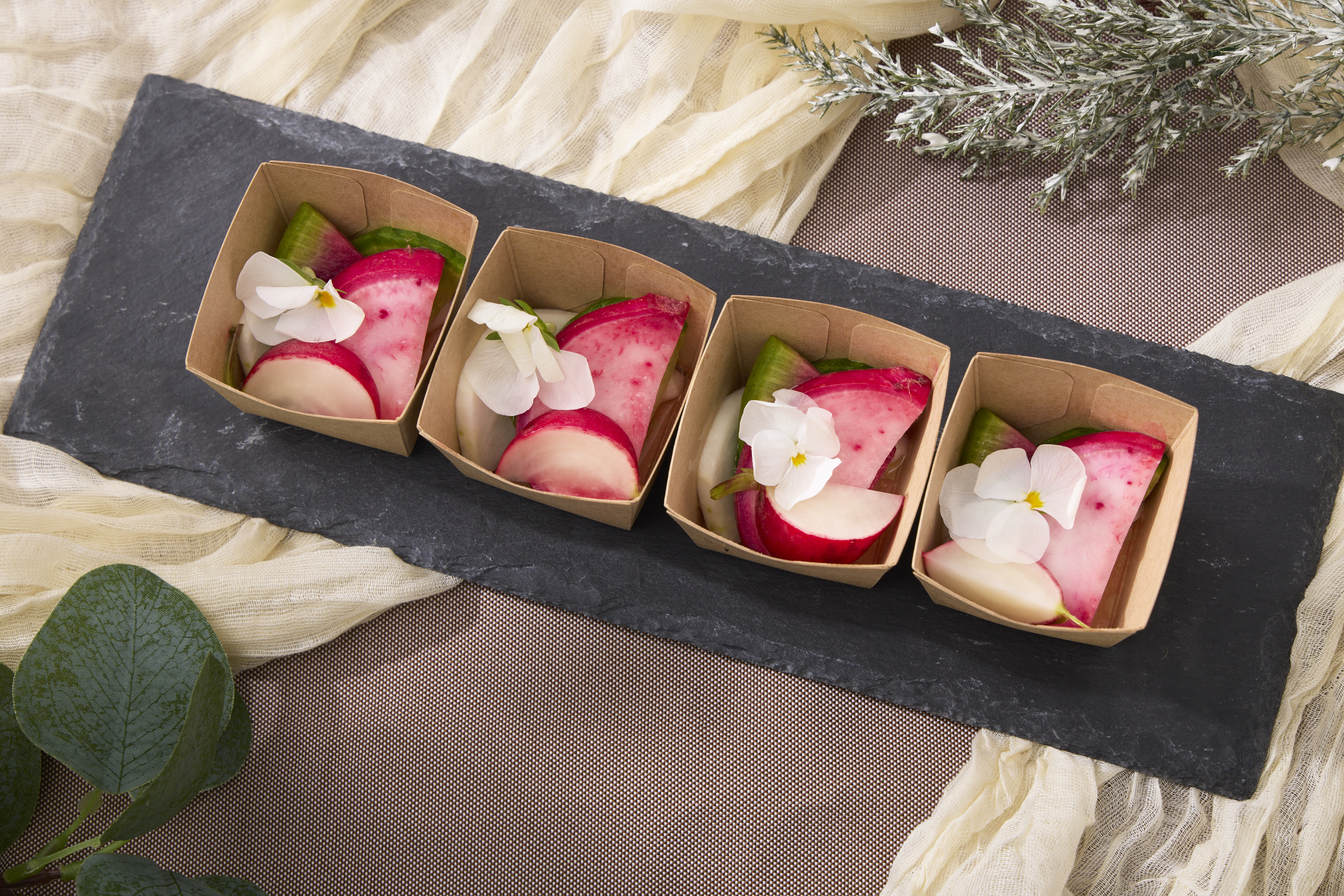 彩り野菜のマリネ　レモンの香り