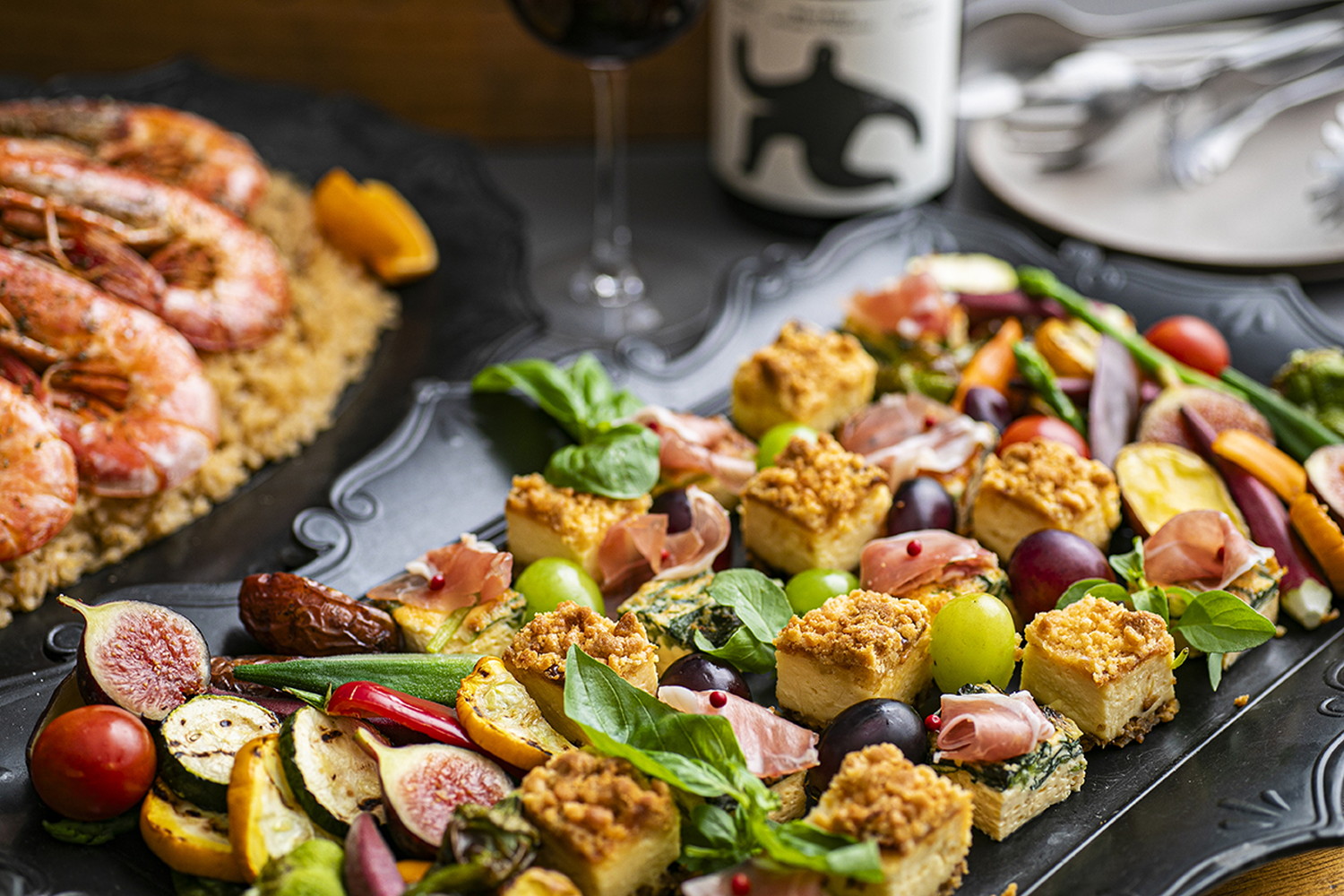 南河内野菜がたっぷりつまったケータリング