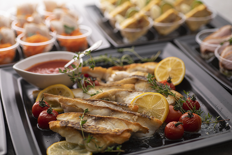 明石鯛のポワレ　絶品です。