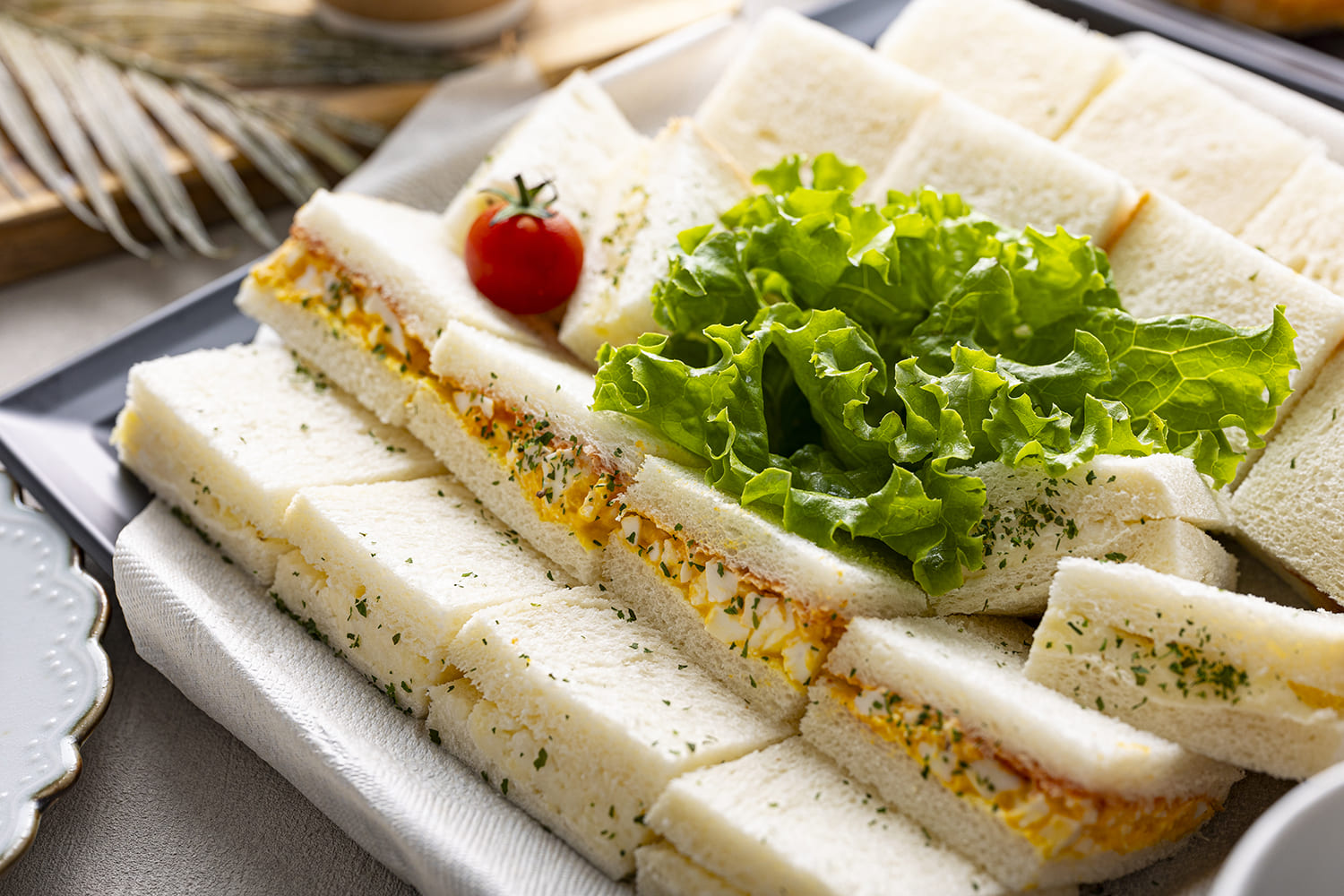 ・たまごサラダのサンドイッチ・ポテトサラダのサンドイッチ