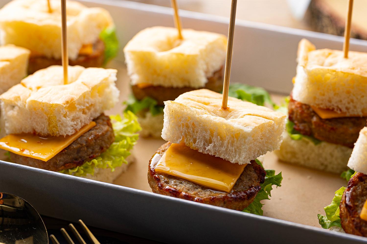 ミニフォカッチャバーガー