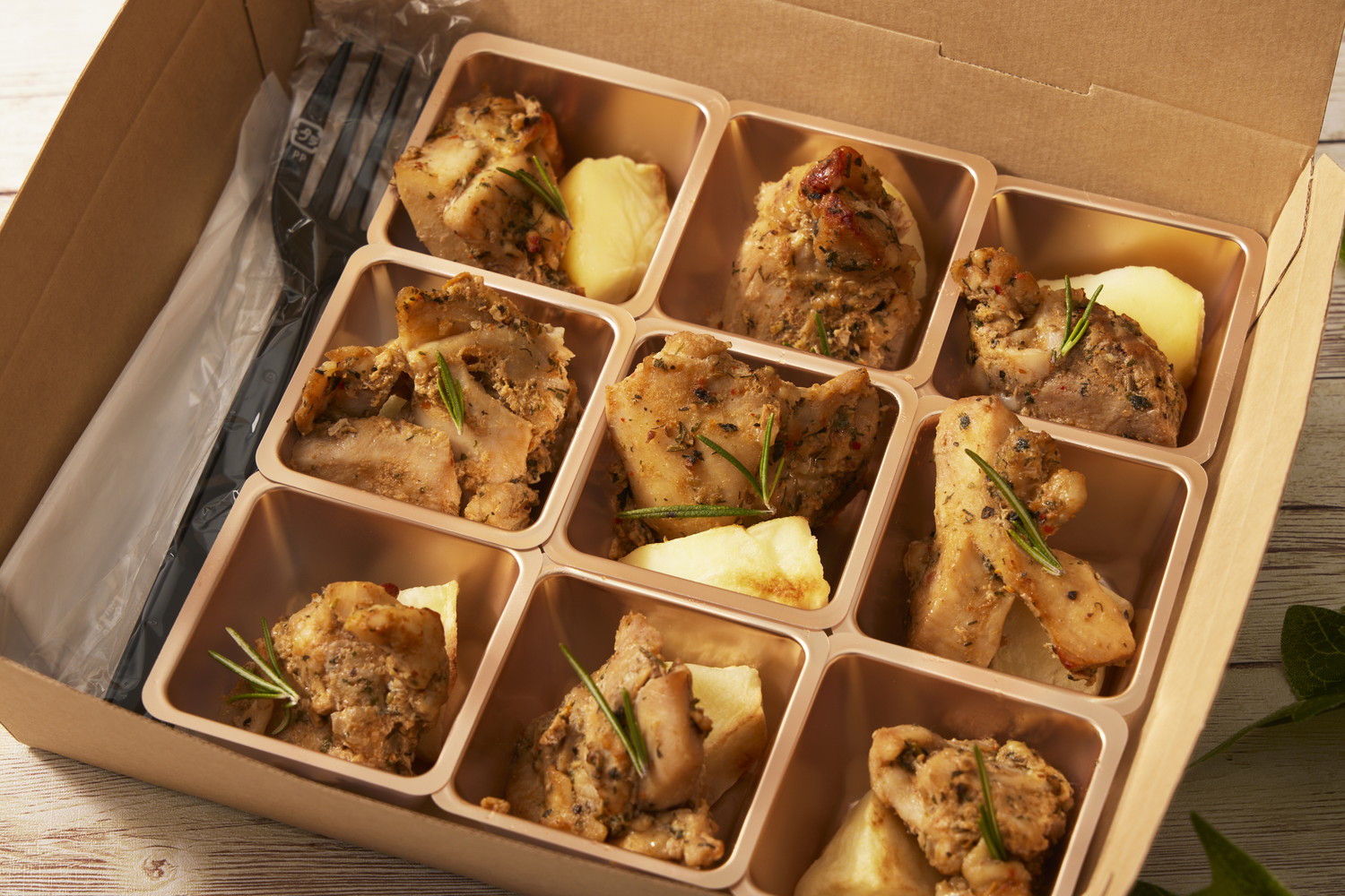 若鳥とじゃがいものロースト
