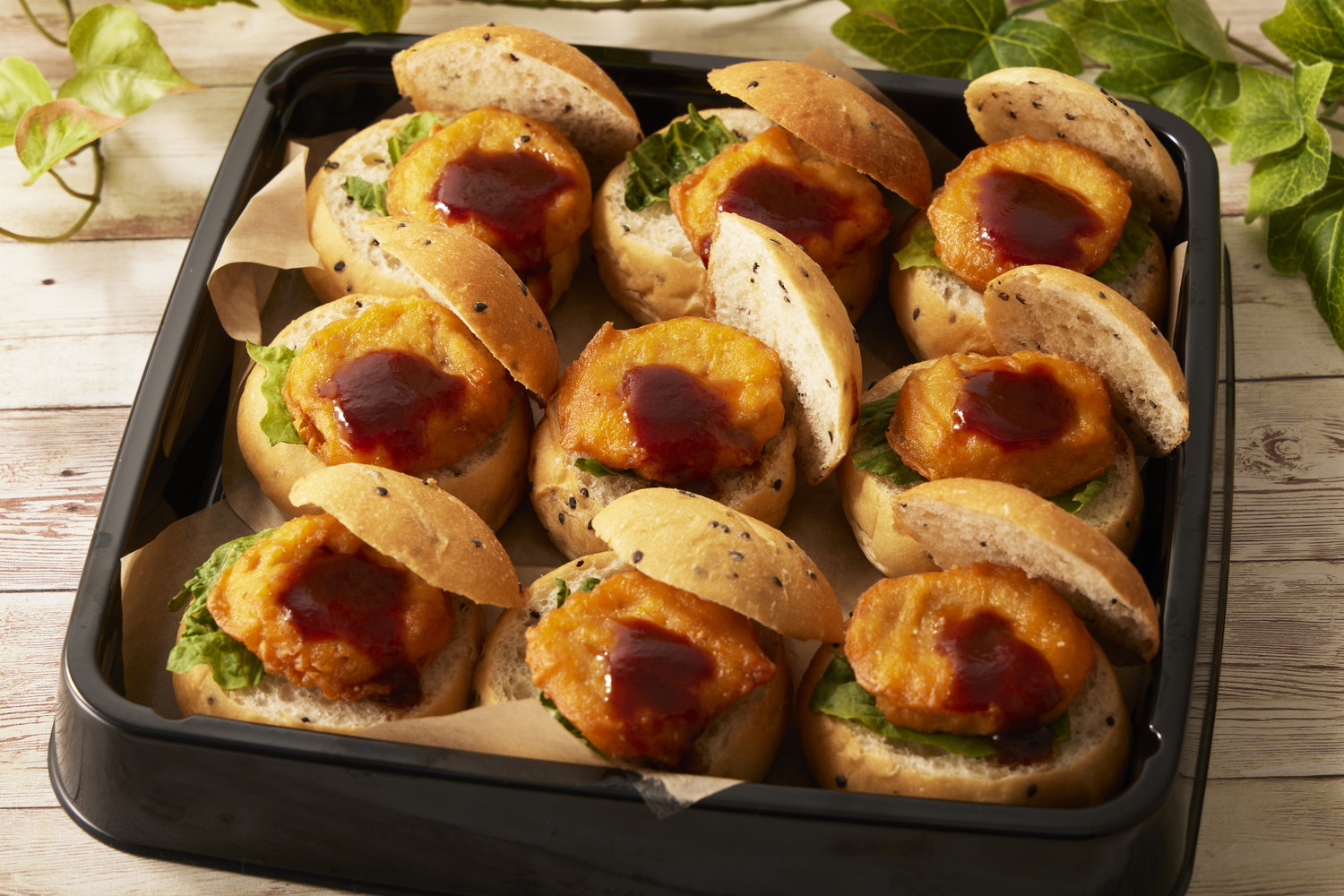 BBQチキンナゲットバーガー
