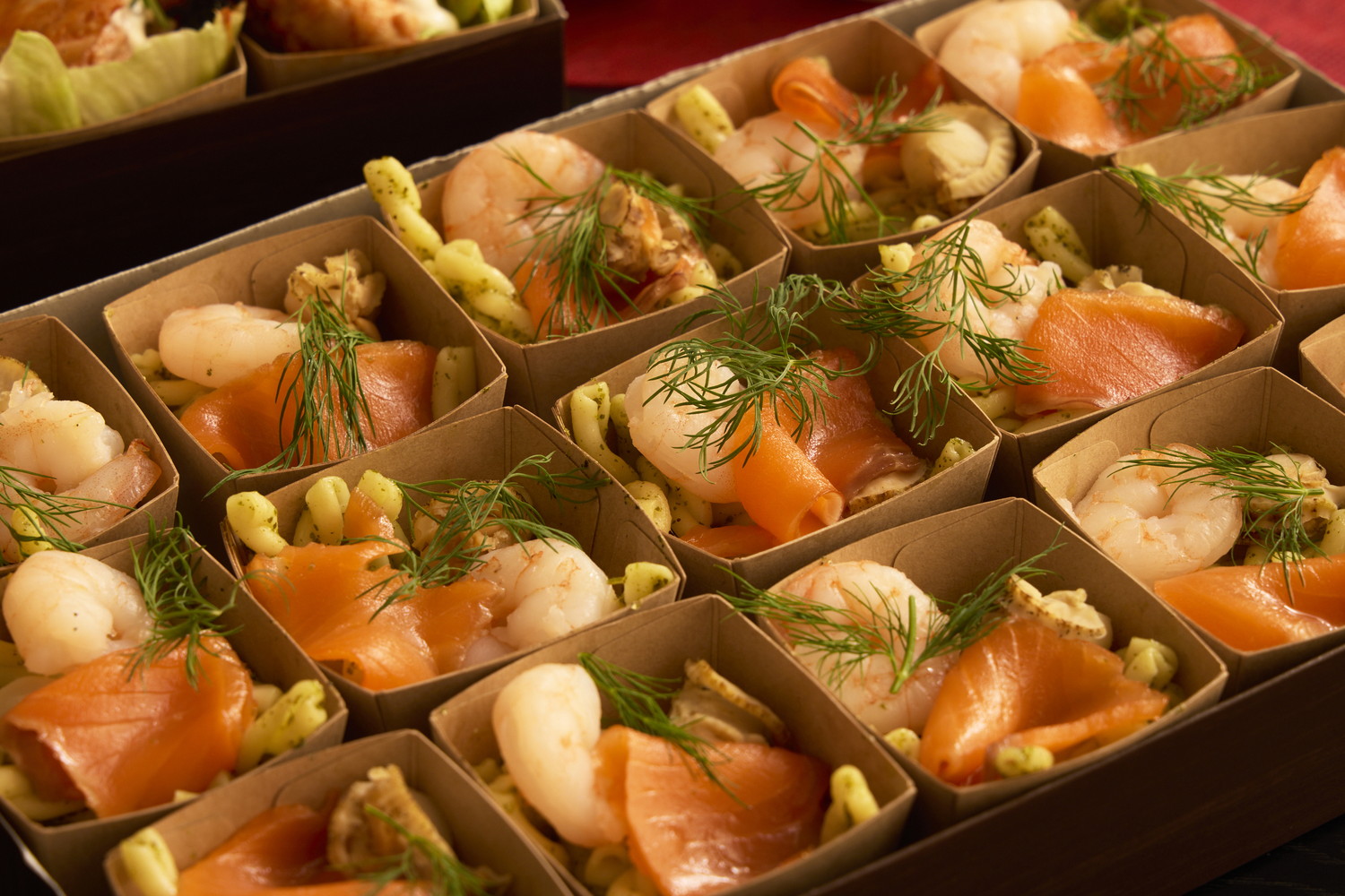 魚貝のジェノベーゼパスタ