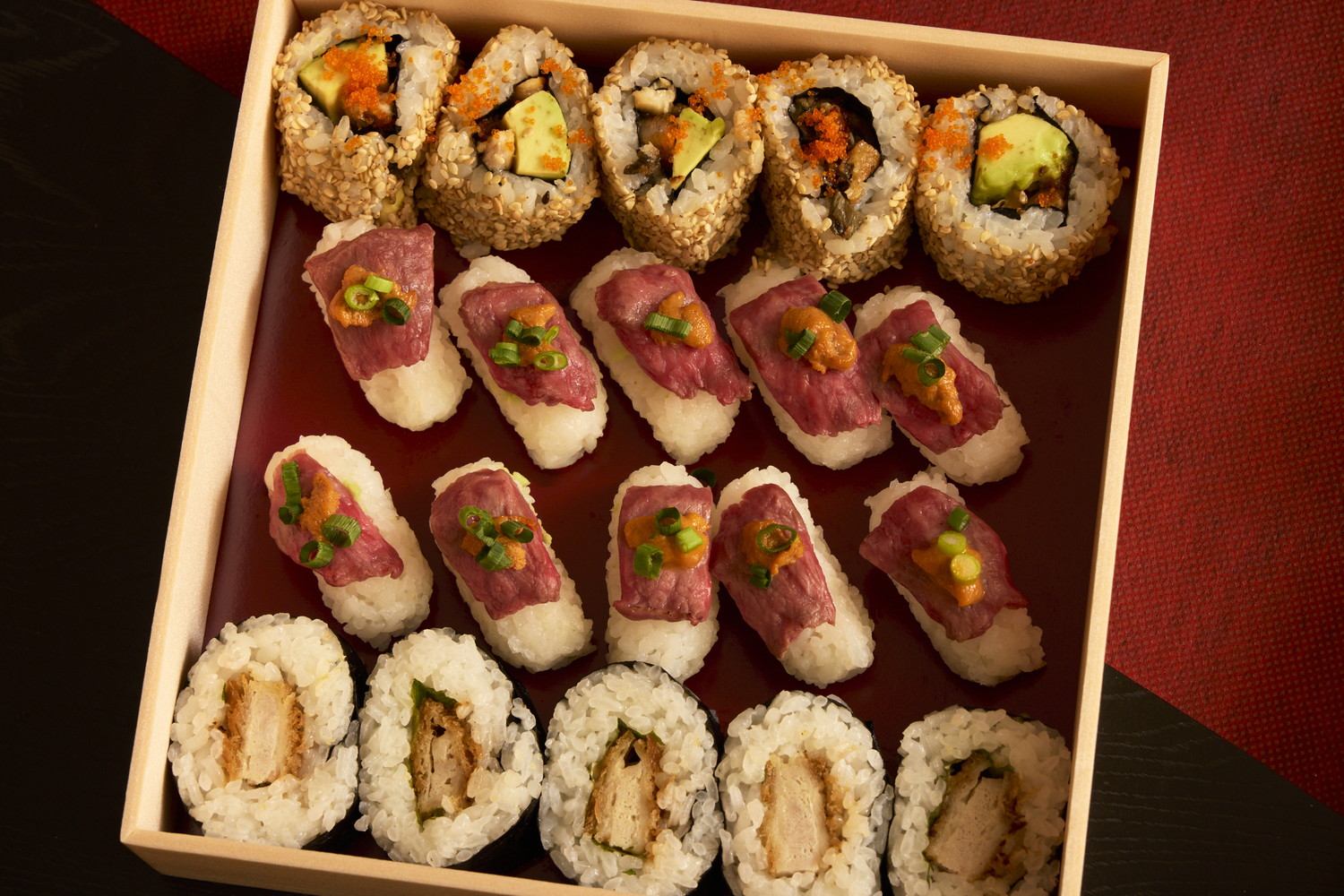 肉寿司盛り合わせ