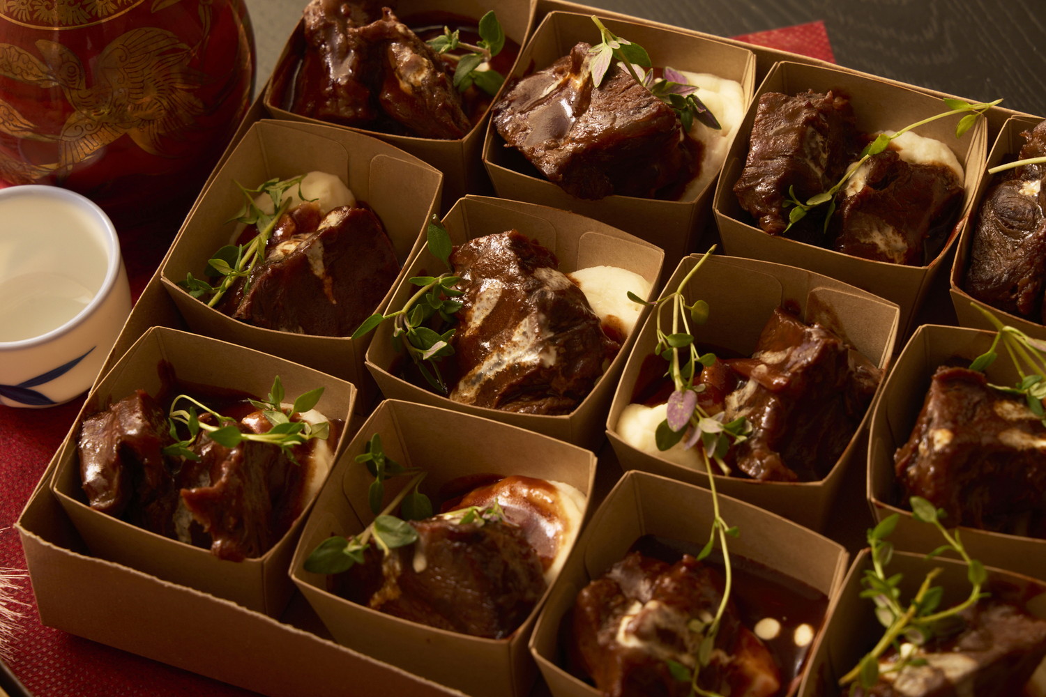 和牛赤ワイン煮