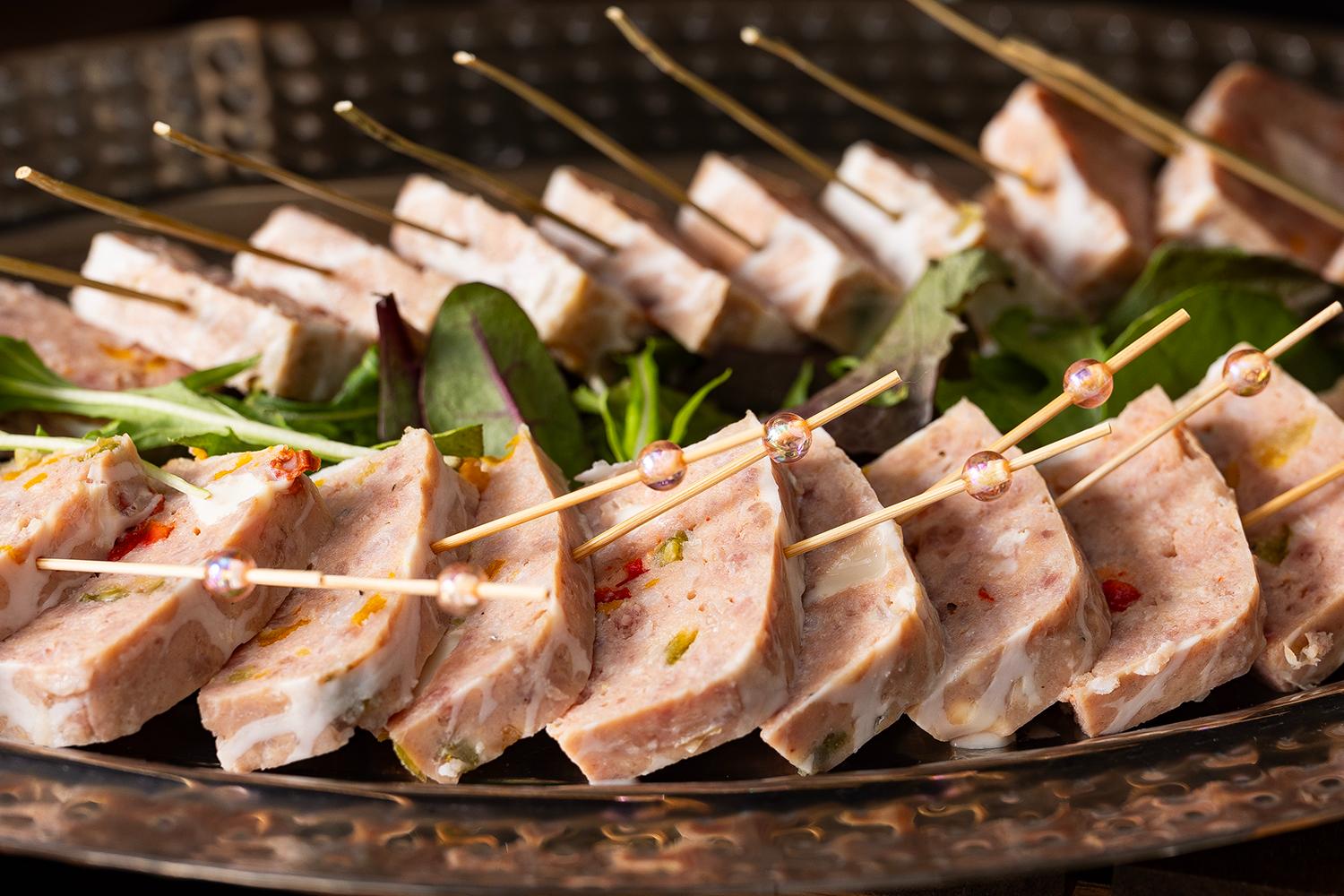 ミートテリーヌのピンチョス