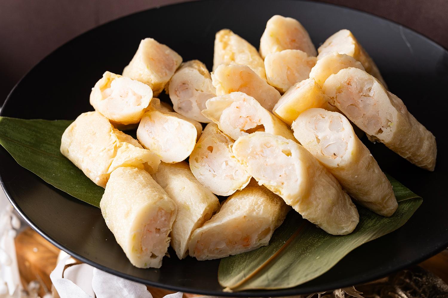 ひとくち湯葉巻き