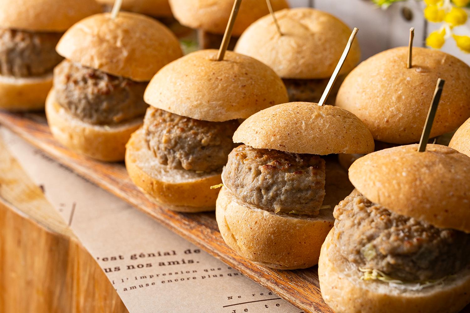 ミニバーガーピンチョス