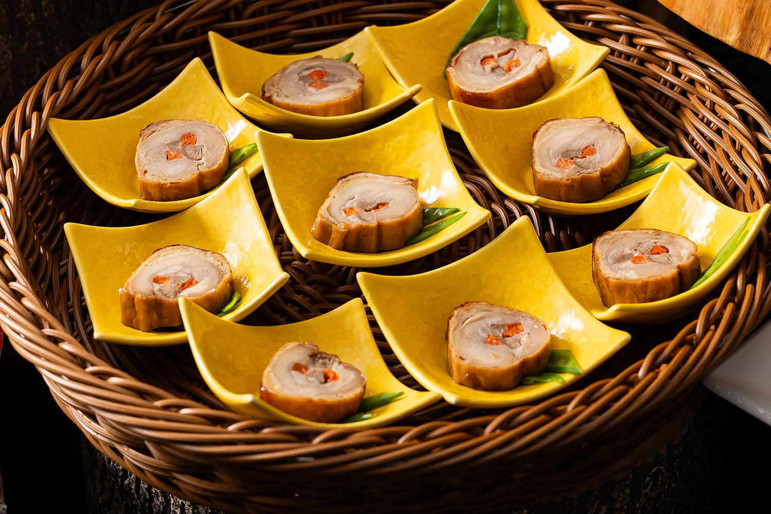 鶏もも肉のインボルティーニ