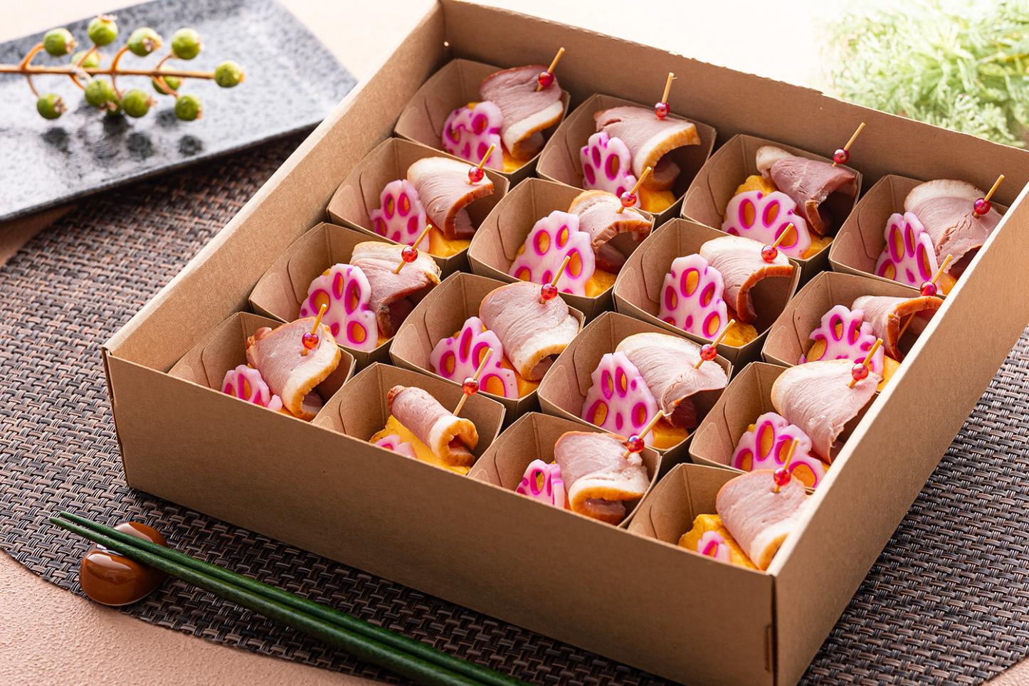 鴨ロースと玉子焼き