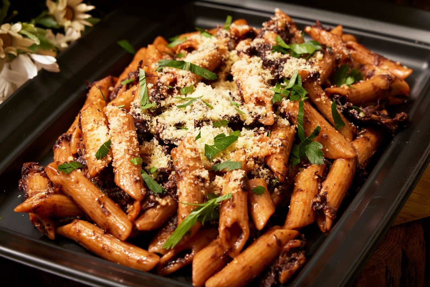 自家製ラグーのペンネ