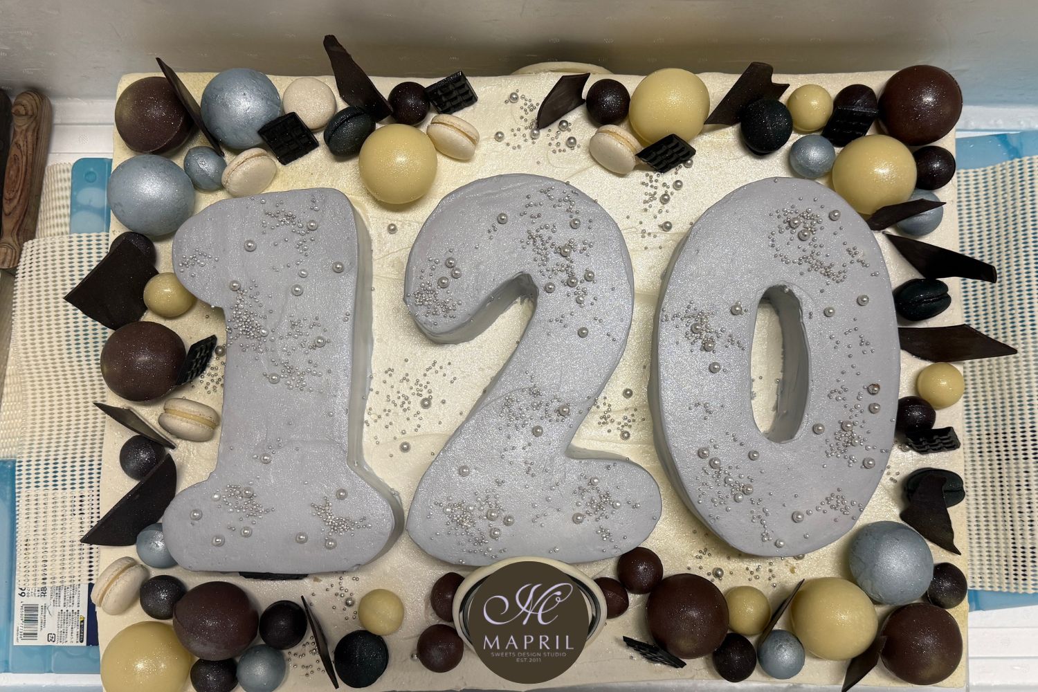 イメージ写真：（オプション内：フードプリント1式＋マカロン＋カラー指定 複数）