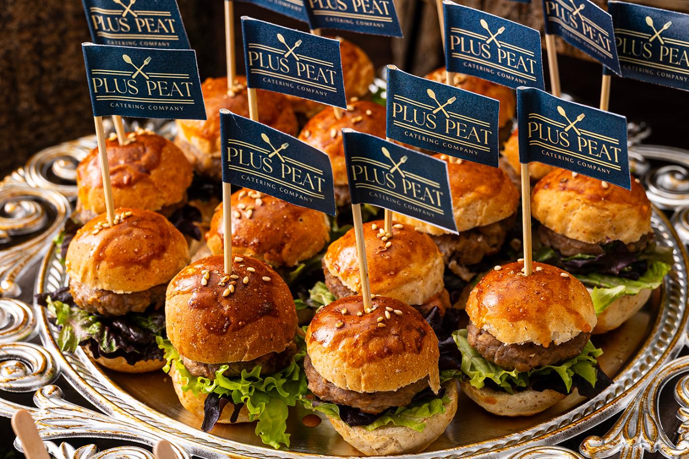 グリルハンバーグのプチバーガー