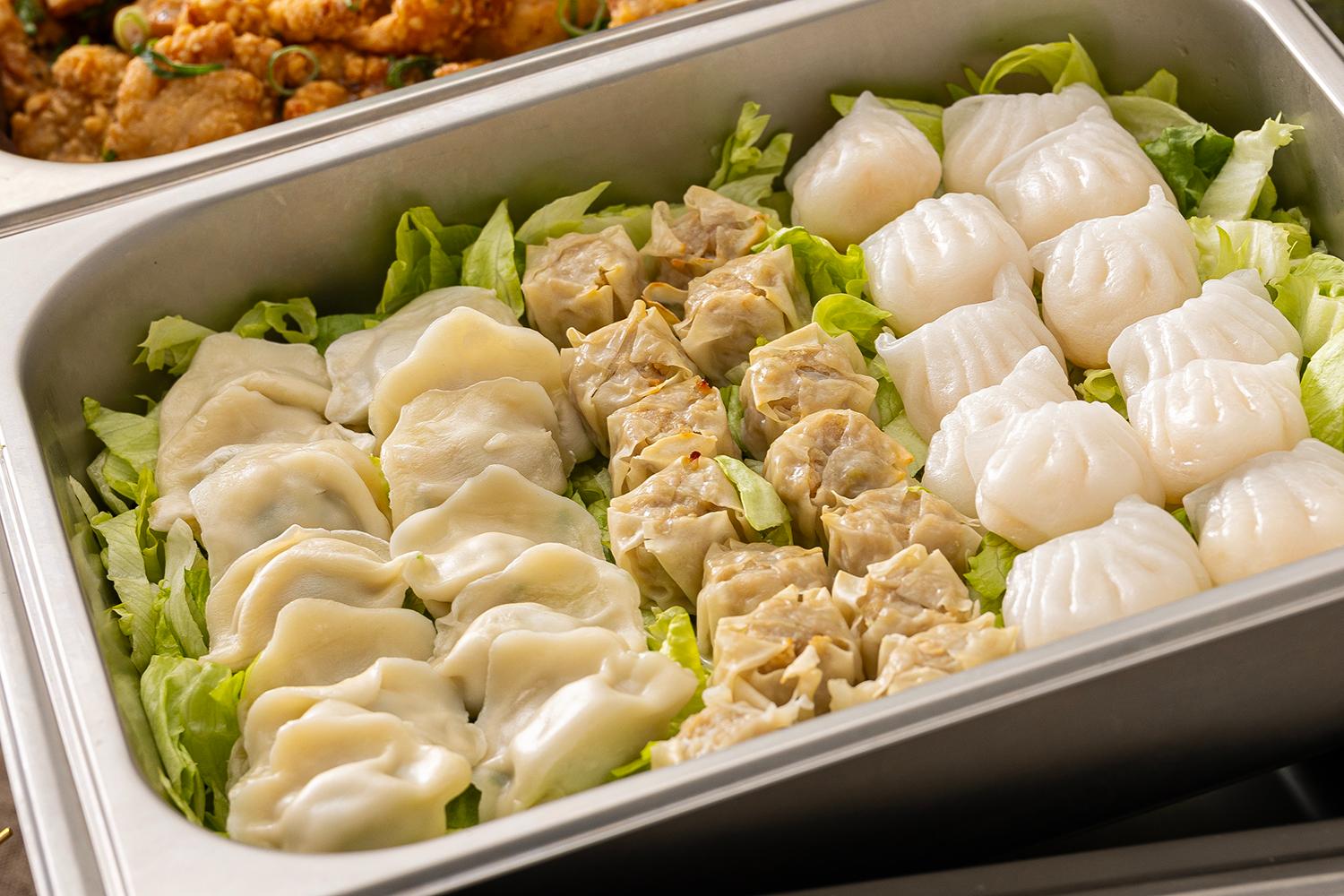 飲茶(シューマイ・海老餃子など)