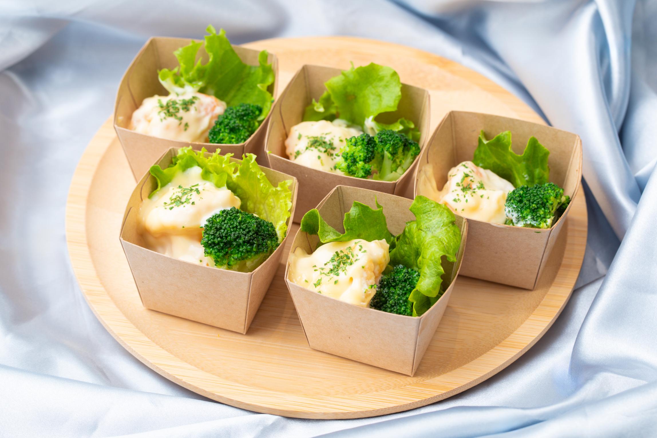 エビマヨとブロッコリーのサラダ