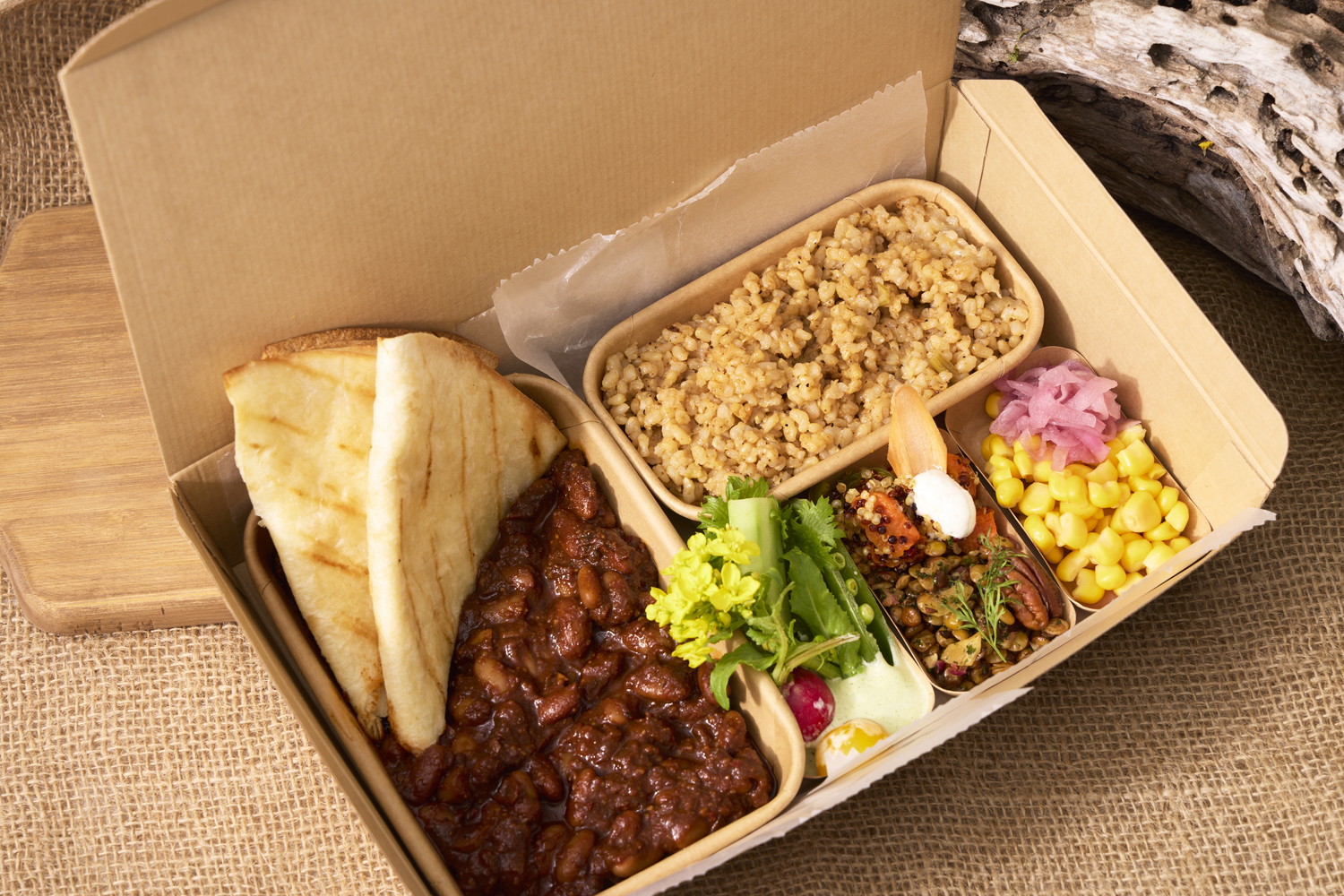 ヴィーガン　ランチボックス画像0