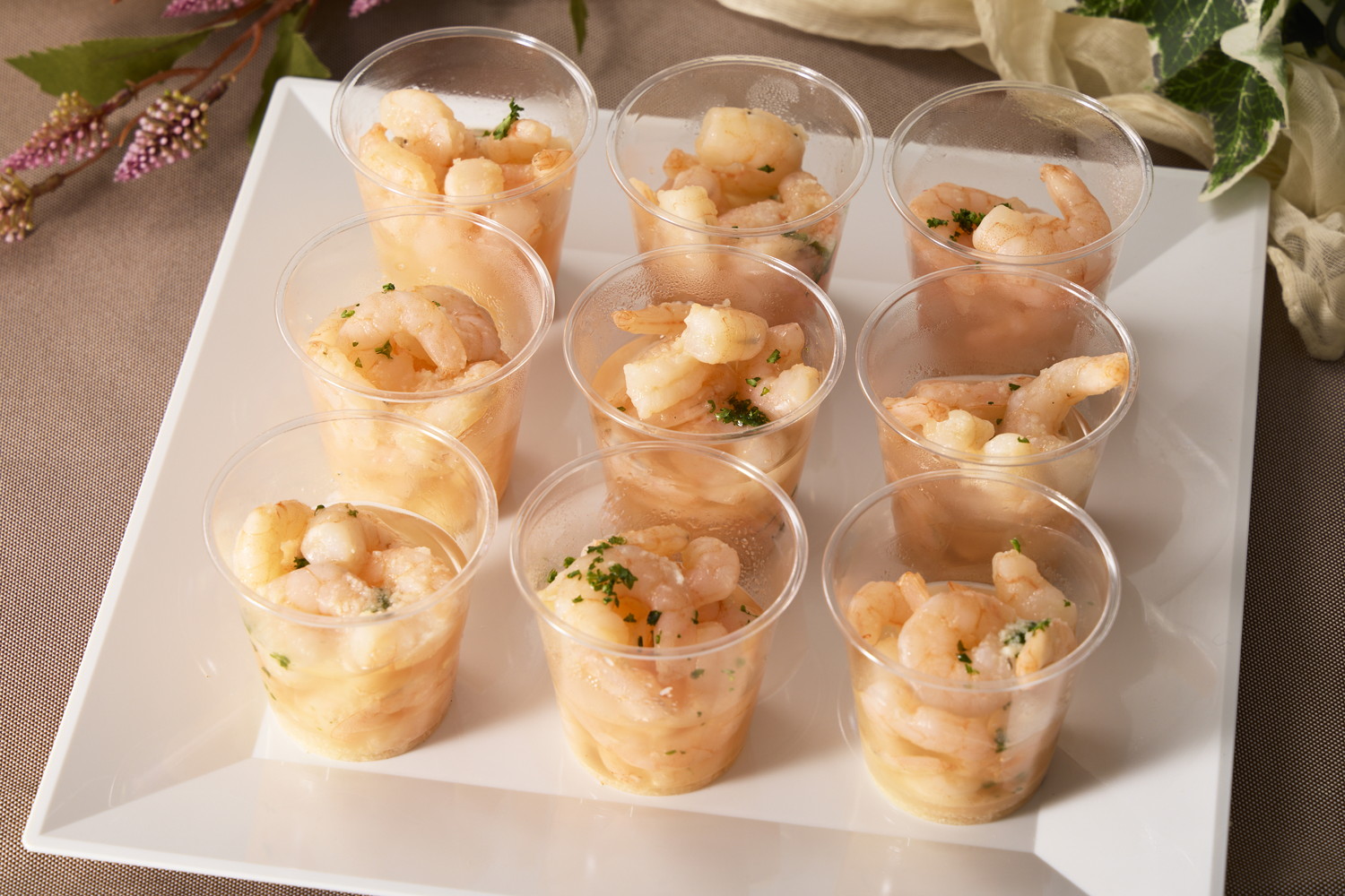 小エビのガーリックシュリンプ