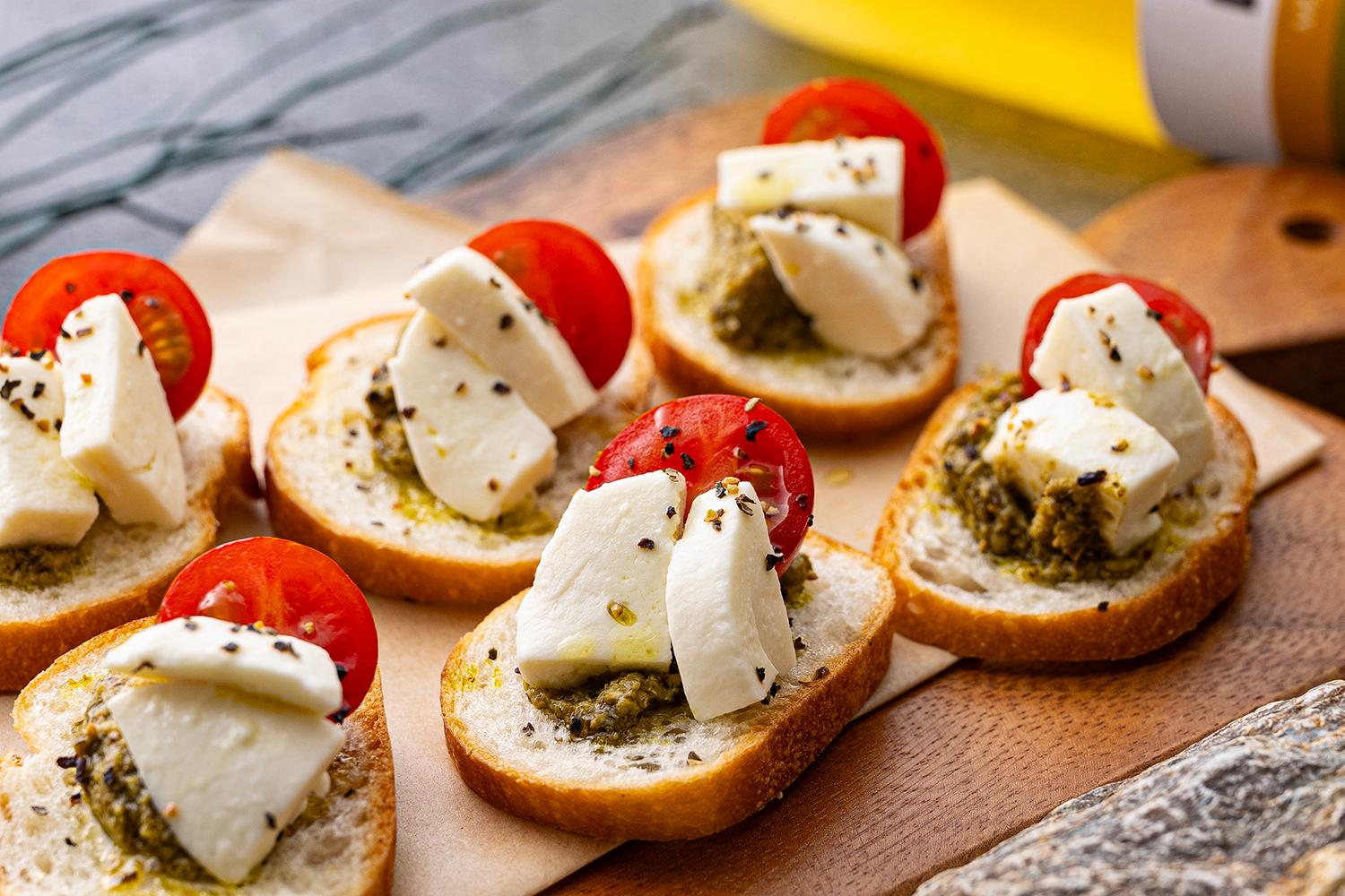 季節のブルスケッタ