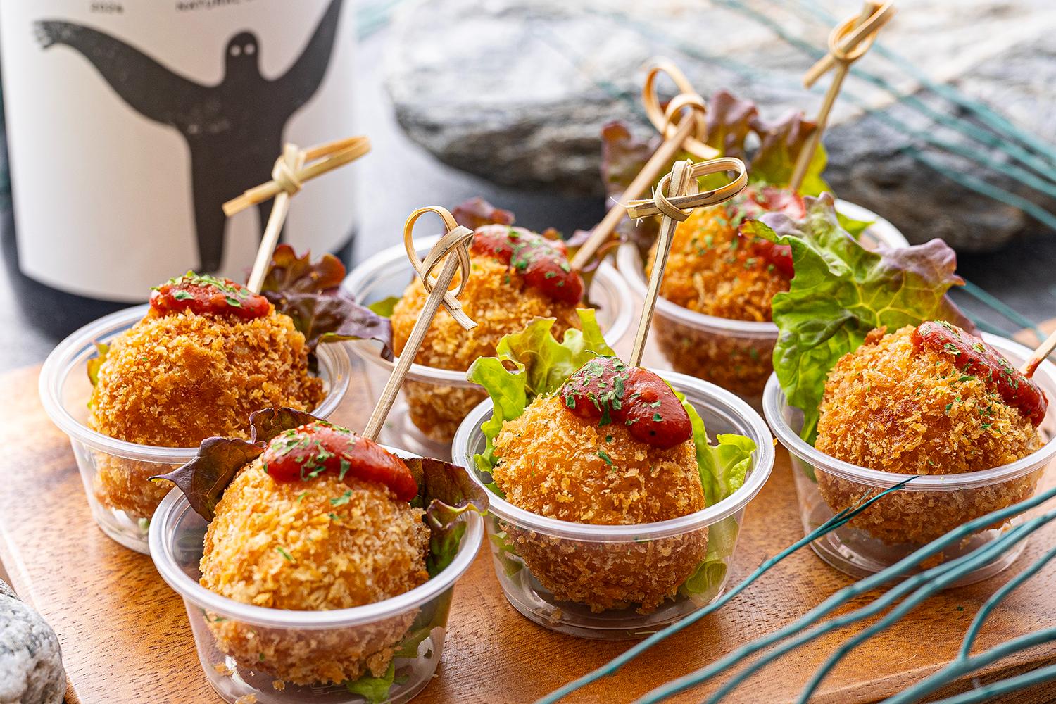 玄米ライスコロッケ