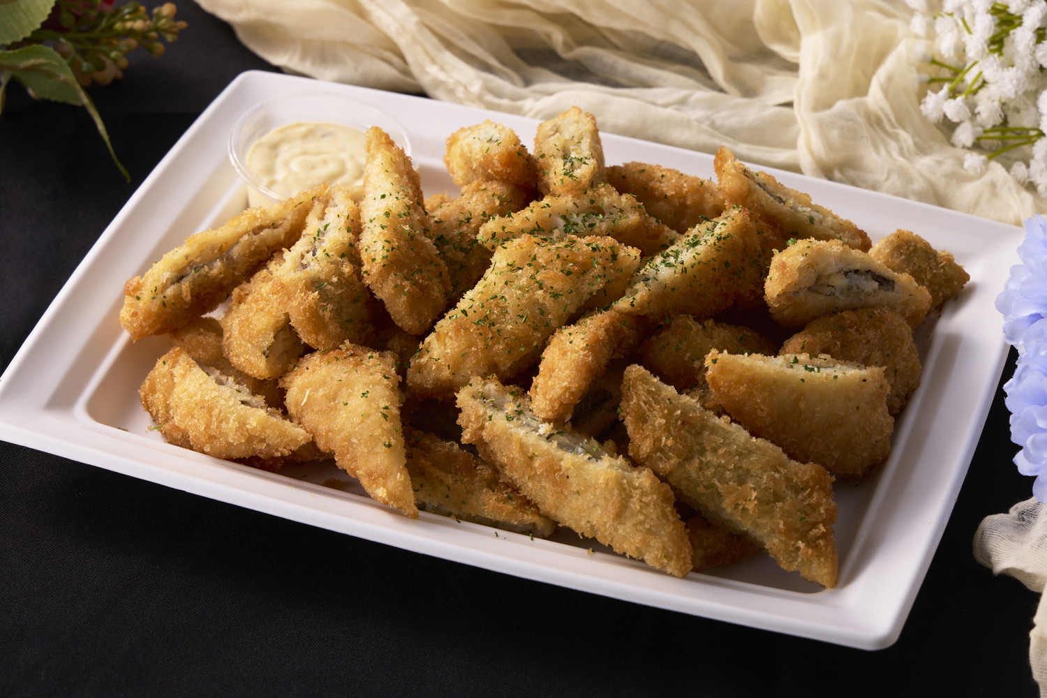 白身魚のフィッシュドフライ