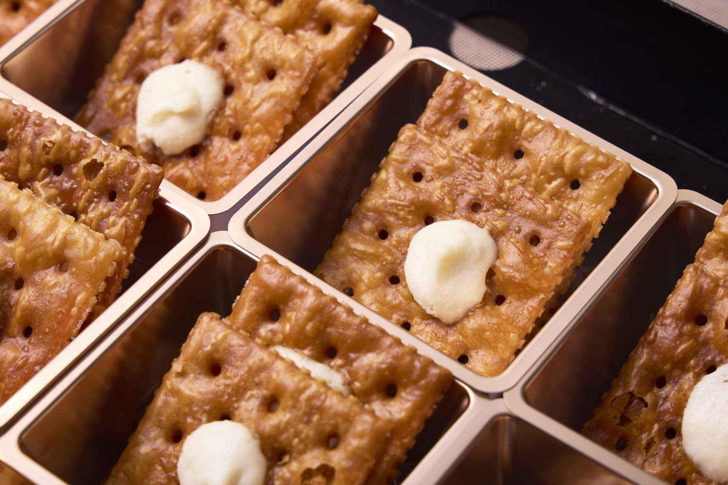 【※アルコール含】ほろ酔い大吟醸のクリームチーズとクラッカー