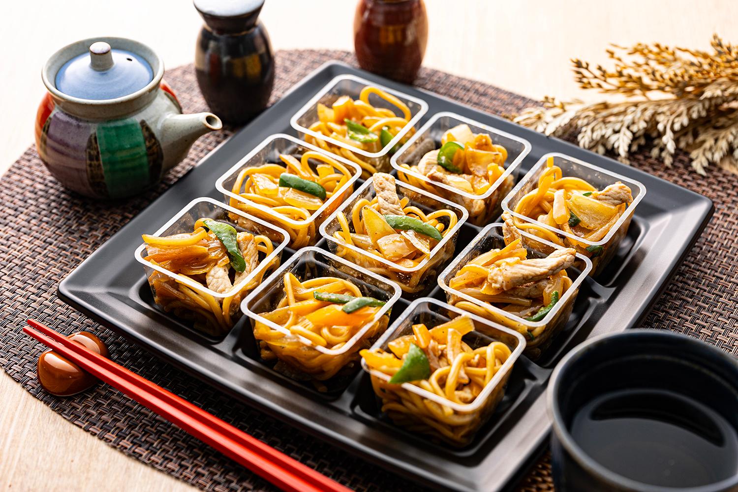 豚とシャキシャキ野菜の旨み焼きそば
