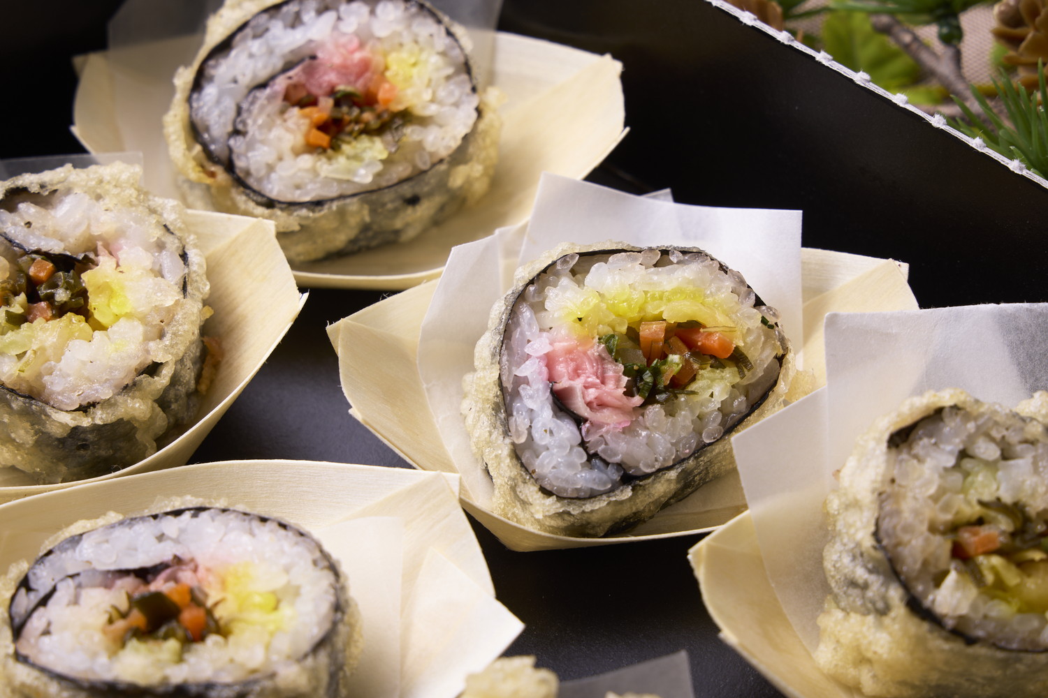 「最魚名物」太巻きの天ぷら